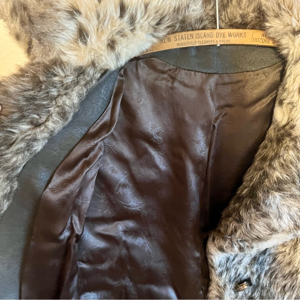 Faux Leopard Vintage Fur - Picture 9 of 11